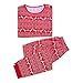 Produktbild BaZhaHei Weihnachten Schlafanzüge für die Ganze Homewear Familie Hirsch T-Shirt Hosen Familie Pyjamas Nachtwäsche Weihnachts-Outfits Zusammenpassen Weihnachten Schlafanzug Nachtwäsche