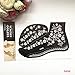 HENNA TATTOO STENCILS for FEET No. 404 - 2 Large Sheet Indian Mehndi Stencills, one for each foot , single use - suitable for Henna Tattoo Glitter Tattoo and Airbrush Tattoo S404