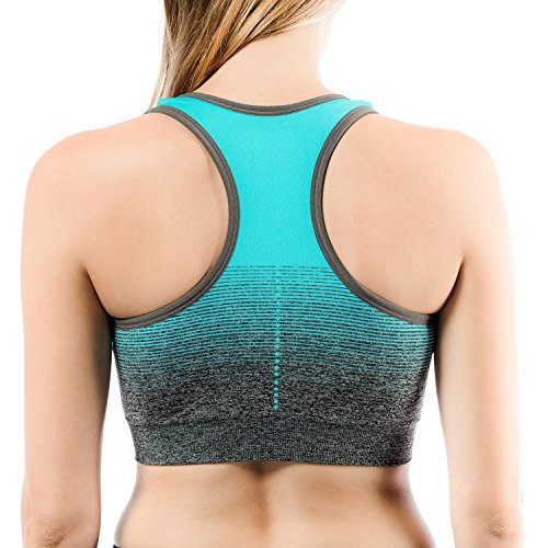 Libella Sport-BH Damen Bustier Gepolsterter Push Up Ohne Bügel Sport Bra Fitness Sporttop 3738 - 3