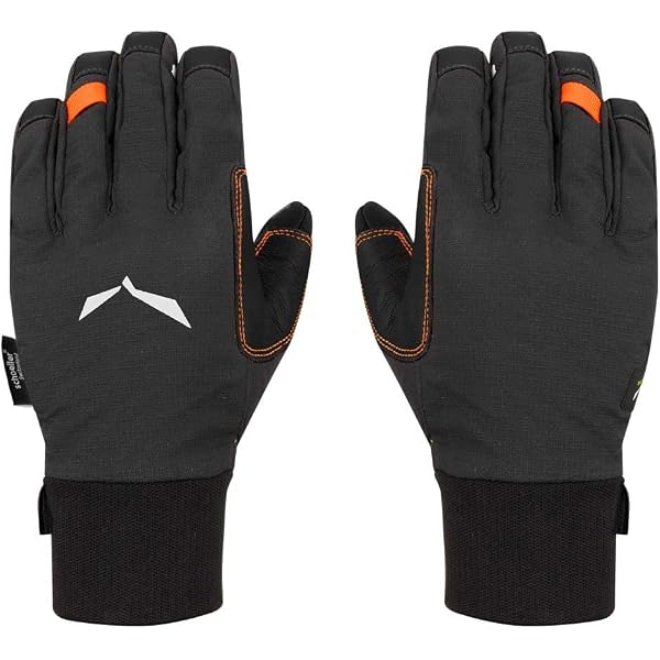 SALEWA Walk Wool Leather Gloves Fashion