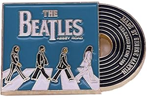 ZHIXUAN the bestles Brooch Rock Music Record Brooch Album Cover Poster Inspiration Badge Music Fans Gift Accessories