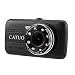 Produktbild Catuo HD 1080P Autokamera, 4 Zoll IPS LCD Dual Objektiv Fahrzeuge Dash Cam Car Camcorder Auto Video Recorder Reisedaten Recorder
