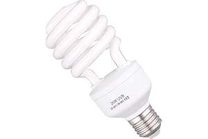 AIICIOO kit d'éclairage Reptile Ampoule uvb - Lampe UV pour Tortue lézard Dragon Barbu 10.0 26W 220-240V E27