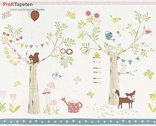 Preisvergleich Produktbild Rasch Papier-Bordüre Kollektion Bambino XVII 247312 + kostenlose Lieferung innerhalb Deutschlands