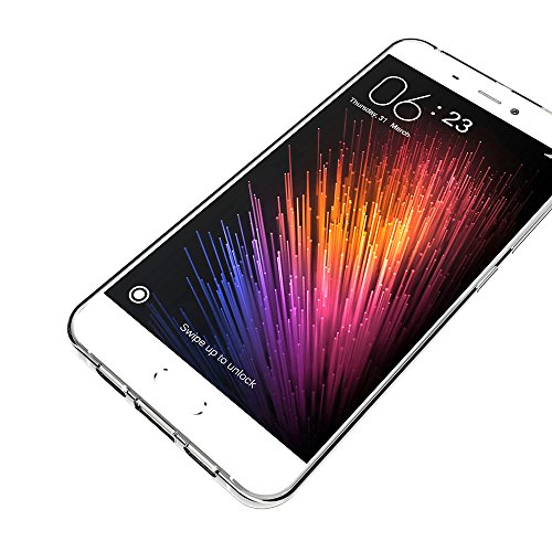 Funda Xiaomi Mi5  AICEK Xiaomi Mi5 Funda Transparente Gel Silicona Xiaomi Mi5 Premium Carcasa para Xiaomi Mi5