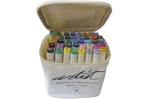 Alex Bog Set de Rotuladores Canvas Luxe Professional 40 Piezas Multicolor