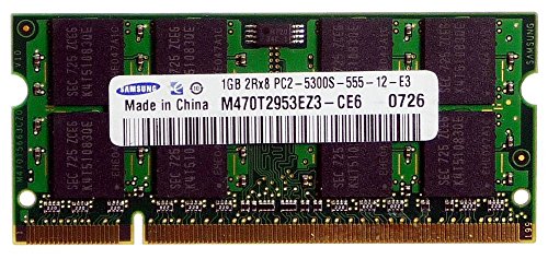 Notebook Ram: 1GB Samsung M470T2953EZ3-CE6 PC2-5300S-555-12-E3 ID10900 Notebook Ram: 1GB Samsung M470T2953EZ3-CE6 PC2-5300S-555-12-E3 ID10900