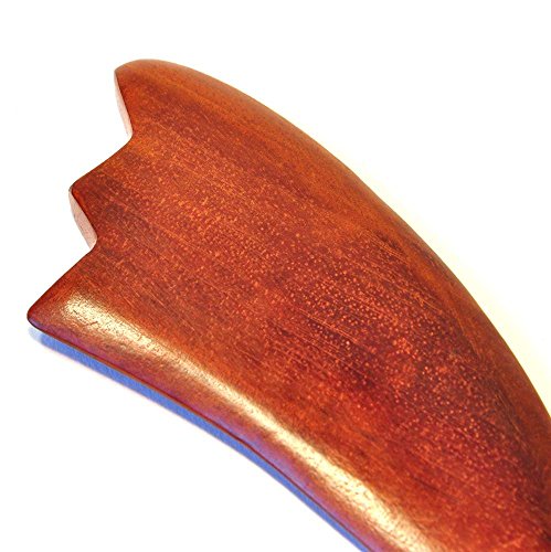 Massageholz flach aus glattem Hartholz für Triggerpunktmassagen - 6