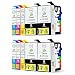 Produktbild Colorwd Ersatz Epson 27XL Hohe Ergiebigkeit Druckerpatronen kompatible Epson Workforce WF-3620 WF-3640 WF-7110 WF-7610 WF-7620 (4 Groß Schwarz/2 Cyan/2 Magenta/2 Gelb, Packung mit 10)