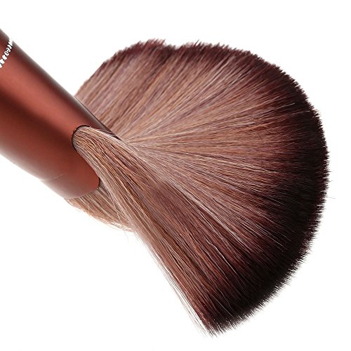 Anself 1stü. Professionelle Sektor Haar Ausschnitt Hals Barbers Duster Pinsel mit holz Griff - 4