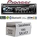 Produktbild Ford Galaxy 1 - Autoradio Radio Pioneer DEH-S510BT - Bluetooth | Spotify | CD | MP3 | USB | Android | iPhone | Multicolor | 4x50Watt Einbauzubehör - Einbauset