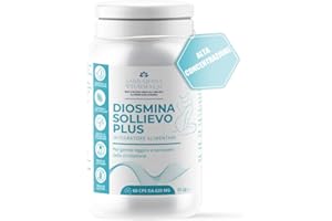 Salus Eterna Diosmin Hesperidina y Castaño de Indias Natural 60 Cápsulas | Alivio rápido para la circulación y piernas ligeras, suplemento de venas varicosas, hemorroides y capilares | Fabricado en