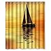 Produktbild Custom Schiff Boot Duschvorhang 152,4 x 182,9 cm Wasserdicht Polyester Stoff Vorhang für die Dusche K