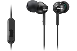 Sony MDR-EX110APB Ecouteurs Intra-auriculaires avec Microphone - Noir