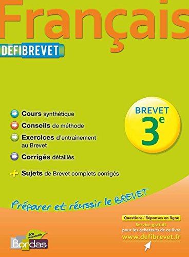 Download DEFIBREVET C/M/EXO FRANCAIS 3E Download DEFIBREVET C/M/EXO FRANCAIS 3E