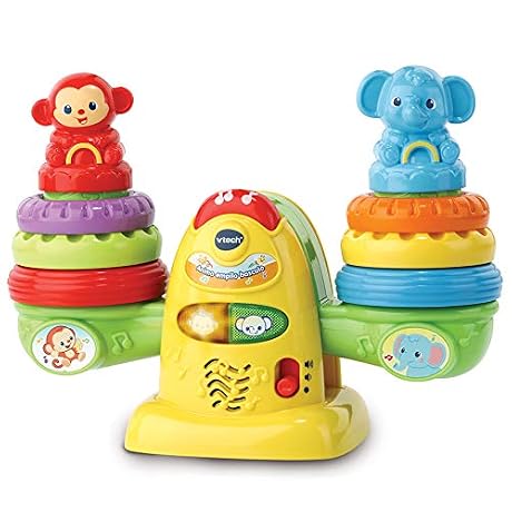 VTech ANIMO EMPILO BASCULO Baby Premier Age Jouet A EMPILER 80 513805 Multicolore