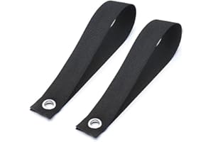 BERFI LIFE Car Hood Loop Straps 2 Pieces Nylon, Loop Tie Down Straps for Canoe Kayak