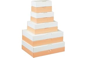 SMILEY PACK Cajas de cartón grandes de color marrón y blanco, tamaño y cantidad a elegir, envío de mercancías, envío de libros, DHL Hermes DPD GLS UPS Deutsche Post (180 x 130 x 45 mm (50 unidades), color marrón