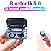 Produktbild MENGXILU TWS Drahtloser Bluetooth-Kopfhörer, 5,0 Smart Touch LED-Anzeige Binaural HD Anruf Business Sport Headset CVC8.0 Lärmreduzierung, Unterstützung Android/IOS