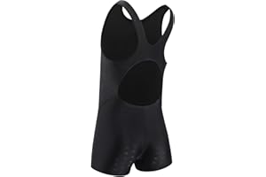 Xumplo Girls Swimming Costume Tween Girl One Piece Swimsuit Kid Black Swimwear Young Girl Sleeveless Bathing Suit