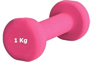 G5 HT SPORT Haltères en néoprène de gymnastique et de gymnastique à domicile antidérapants de 0,5 à 6 kg paire ou simple