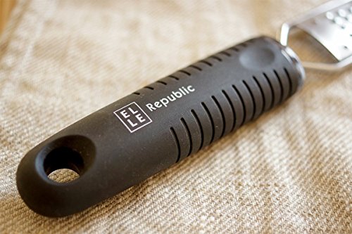 All-in-One premium Edelstahl-Reibe – perfekt für Parmesan, Käse, Muskat, Zitronen von Elle Republic | Zester, Hobel, Universalreibe - 7