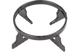 YCTZE Griglia per Wok in Ghisa Prevenzione della Ruggine Griglia per Fornello a Gas Portatile in Acciaio Inossidabile Supporto per Wok per Cucina Leggero e Portatile Stufa per Wok in