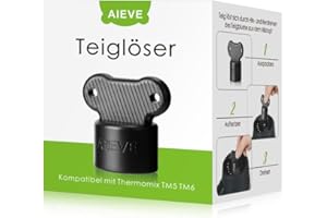 AIEVE Détergent à pâte Couteau à Fleurs Aide à la Rotation Aide à la Rotation Pièce de Rechange Compatible avec Les Accessoires Thermomix TM5 TM6