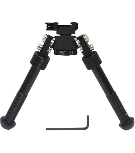 Bipod Pro Extended - 6 traps met Swivel Stud Mount én RIS montage