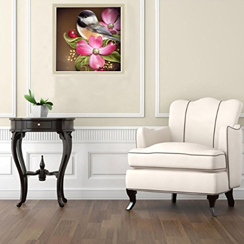 Kingko® Stilvolle Schönheit perfekte Dekoration DIY 5D Diamond Painting Stickerei Kreuz Crafts Stitch Home Decor (A) - 2