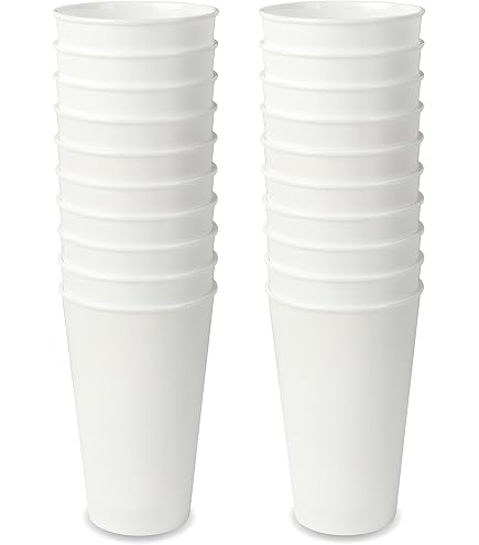 SPARKLERS CLUB Lot De 100 Gobelets Réutilisables ECO CUP 25cl (33cl Ras