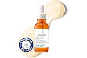 La Roche Posay, Pure Vitamin C12 Sérum Antiedad con Vitamina C, Corrige Arrugas, Ilumina y Alisa la Piel, Antioxidante, Renovación Celular, Para Todo Tipo de Pieles, 30ml