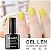 Nail Polish Gel Polish Nail Art Soak Off Glitter Color UV LED Lamp 10ml Gellen Brand #229