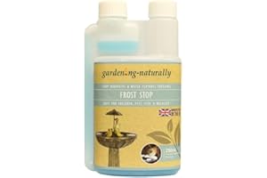 Gardening Naturally Frost Stop Natural Alternative to Prevent Frost Damage On Water Features and Bird Baths