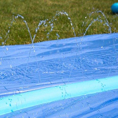 Ultrakidz Doppel-Wasserrutsche / Wasserbahn mit 2 Boards, Länge 610 cm - 2