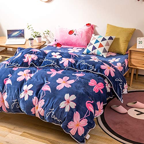 Xj And Dd Children Thick Quilt Cover Coral Fleece Quilt