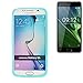 Produktbild Silikonbumper / Bumper aus TPU für ACER Liquid Z6 Plus, Türkis / Blau | Schutzrahmen Schutzring für Smartphone Case Hülle Schutzhülle - K-S-Trade (TM)