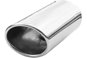 CARJOY Universel Embout D'echappement De Voiture En Acier Inox Chrome