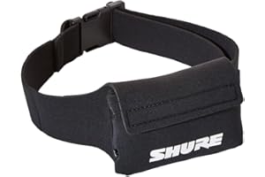 Shure WA570A Neoprenowa torba na pasek Bodypack do bezprzewodowych nadajników Bodypack - idealna dla instruktorów fitness