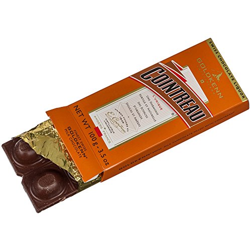 Goldkenn barra de chocolate licor de cointreau 100 g