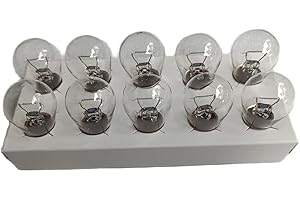 JWDAWN 10 lampadine per indicatori di direzione per carrello elevatore elettrico, 1156 BA15S, 48 V, 56 V, 60 V, 25 W, per TCM Toyota Nichiyu Komatsu Sumitomo carrello elevatore luci posteriori 56 60