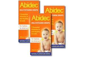 Abidec Multivitamin Drops for Children and Babies- 3 Pack