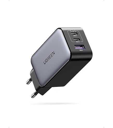 65W 4 Ports Chargeur Usb C Rapide Compatible Avec Macbook Pro Air Ipad