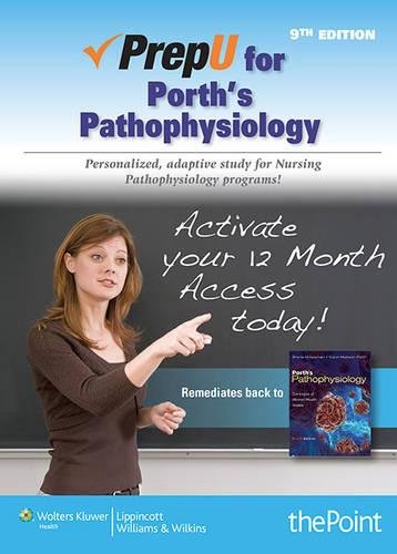 Read PrepU For Porth S Pathophysiology Full Download By Carol Porth 