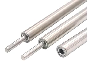 SPARKHOBBY 2 PCS High-Precision 4mm Stainless Steel Ship Propeller Support Shaft and Bushing Set Various Sizes for Remote Control Boat (2PC 4x300x350mm)