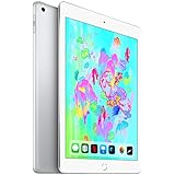 2018 Apple iPad 6th Gen (9.7 inch, Wi-Fi, 128GB) Argento (Ricondizionato)