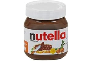 Nutella - Hazelnut spread with cocoa - 400 grams x 1 pack - Chocolate spread hazelnut - An essential element of breakfast and a good way to start the day