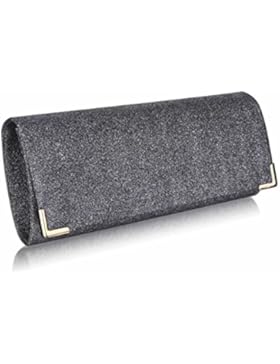 LeahWard® Damen Mode Essener Berühmtheit Stil Party funkeln Unterarmtasche Braut-Hochzeit Abendtaschen Ausgehabend...