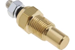 ENET Misuratore di temperatura dell'acqua, dell'olio 1/8” NPT (National Pipe Theatds, Standard U.S.A. per filettature coniche) indicatore, sensore di temperatura da 0 °C a 150 °C, universale