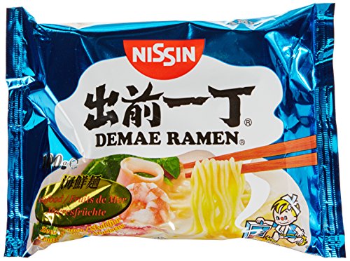 Preisvergleich Produktbild Nissin Demae Ramen Seafood, 5er Pack (5 x 100 g Beutel)